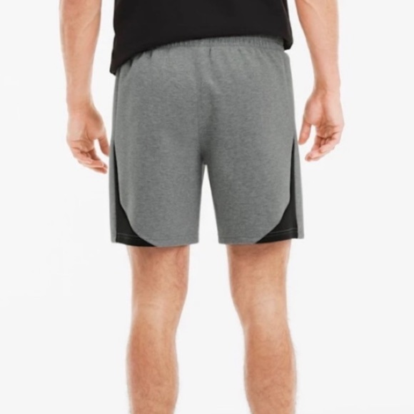 NWT Puma Scuderia Ferrari Heather Gray Sweatshorts - Picture 2 of 4